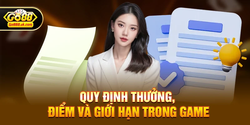 Quy định thưởng, điểm và giới hạn trong game